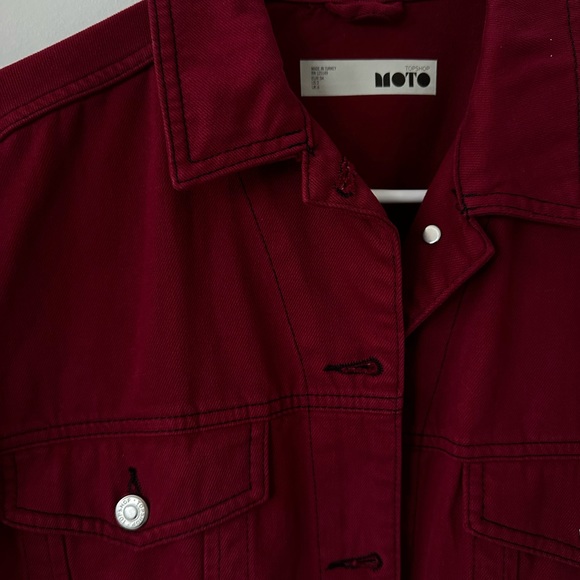 Red Denim Jacket - Picture 4 of 4